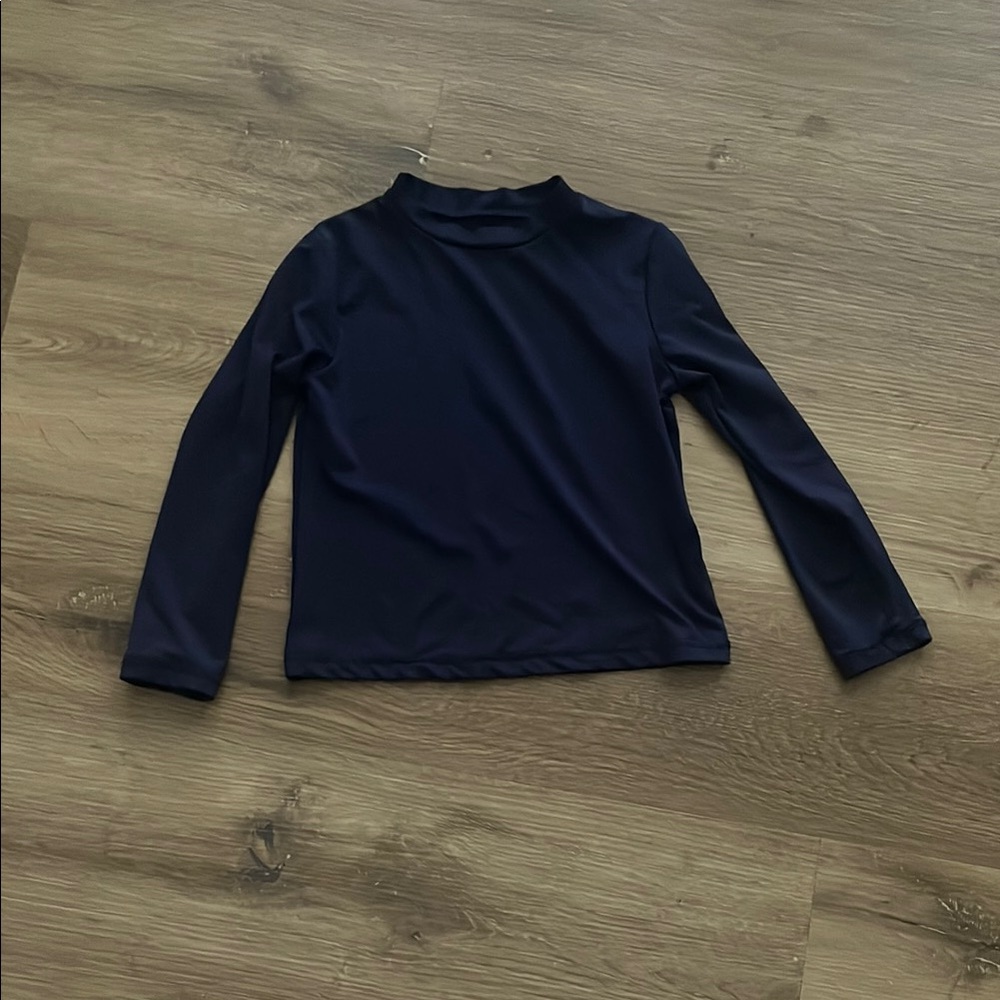 Cat & Jack Dark Blue Long Sleeve Rash Guard